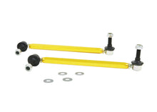 गैलरी व्यूवर में इमेज लोड करें, Whiteline 18-19 Kia Stinger Front Sway Bar Link Assembly Heavy Duty Adjustable Steel Ball
