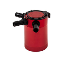 Carica l&#39;immagine nel visualizzatore di Gallery, Mishimoto Compact Baffled Oil Catch Can 3-Port - Red