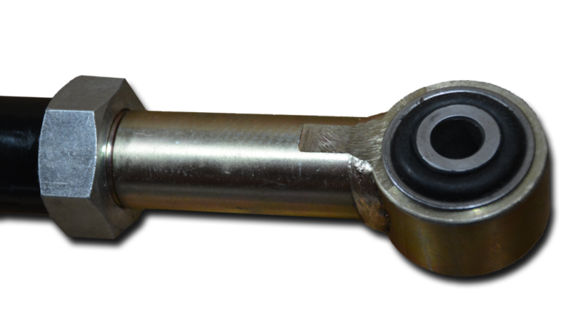 DV8 Offroad 07-18 Jeep Wrangler JK Rear Bushing Style Track Bar - Black