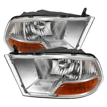 Laden Sie das Bild in den Galerie-Viewer, Xtune Dodge Ram 1500 09-12 ( Non Quad Headlights ) Crystal Headlights Chrome HD-JH-DR09-AM-C