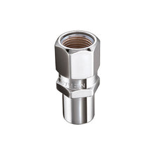 Laden Sie das Bild in den Galerie-Viewer, McGard Hex Lug Nut (Drag Racing Reg. Shank) M12X1.5 / 13/16 Hex / 1.86in. Length (4-Pack) - Chrome