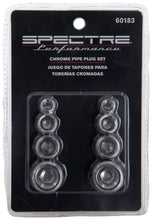Carica l&#39;immagine nel visualizzatore di Gallery, Spectre Pipe Plug Kit - Includes (2) 1/8in. / (2) 1/4in. / (2) 3/8in. / (2) 1/2in. Plugs - Chrome
