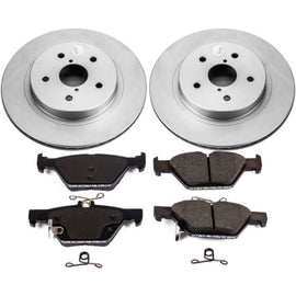 Power Stop 15-18 Subaru Legacy Rear Z17 Evolution Geomet Coated Brake Kit - 2to4wheels