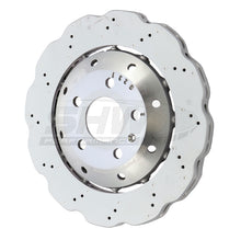 Laden Sie das Bild in den Galerie-Viewer, SHW 13-15 Audi RS5 4.2L Rear Drilled-Dimpled Lightweight Wavy Brake Rotor
