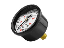 Laden Sie das Bild in den Galerie-Viewer, Grams Performance Universal 0-120 PSI Fuel Pressure Guage - White Face