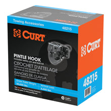 Carica l&#39;immagine nel visualizzatore di Gallery, Curt Pintle Hook (30Klbs 2-1/2in or 3in Lunette Eyes)