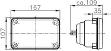 गैलरी व्यूवर में इमेज लोड करें, Hella Module 164 x 103mm H4 12V ECE Universal Lamp