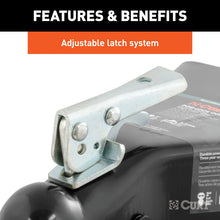 Load image into Gallery viewer, Curt 2in A-Frame Coupler w/Posi-Lock (5000lbs Black)