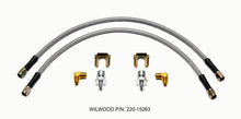 गैलरी व्यूवर में इमेज लोड करें, Wilwood Flexline Kit 18inch M10x1.50 IF 1/8-27 NPT 90 Degree