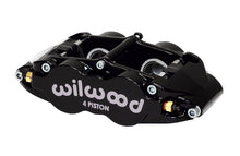 गैलरी व्यूवर में इमेज लोड करें, Wilwood Caliper-Narrow Superlite 4R - Black 1.75/1.75in Pistons 1.10in Disc