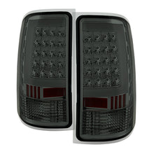 Cargar imagen en el visor de la galería, Xtune GMC Sierra 07-13 LED Tail Lights Smoke ALT-ON-GS07-G2-LED-SM