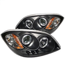 Laden Sie das Bild in den Galerie-Viewer, Spyder Chevy Cobalt 05-10/Pontiac G5 07-09 Projector Headlights LED Halo LED Blk PRO-YD-CCOB05-HL-BK