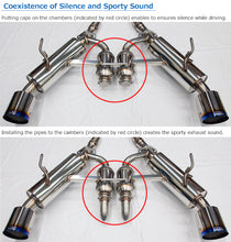 Cargar imagen en el visor de la galería, HKS 2017 Infiniti Q60 Dual Hi-Power Titanium Tip Catback Exhaust