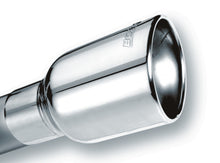 Laden Sie das Bild in den Galerie-Viewer, Borla Universal Polished Tip Single Oval Rolled Angle-Cut w/Clamp (inlet 2 1/2in. Outlet 4 1/4 x 3 1