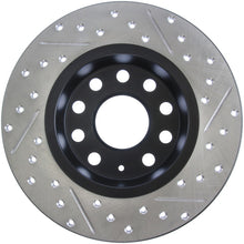 Carica l&#39;immagine nel visualizzatore di Gallery, StopTech Slotted &amp; Drilled Sport Brake Rotor