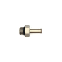 Charger l&#39;image dans la galerie, DeatschWerks 6AN ORB Male to 5/16in Male Barb Fitting (Incl O-Ring) - Anodized Matte Black