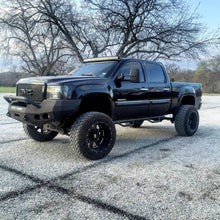 गैलरी व्यूवर में इमेज लोड करें, Road Armor 08-13 GMC 1500 Stealth Front Winch Bumper w/Pre-Runner Guard - Tex Blk