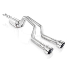 Load image into Gallery viewer, Stainless Works 2006-09 Trailblazer SS 6.0L 2-1/2in S-Tube Exhaust X-Pipe Side Bumper Exit - 2to4wheels