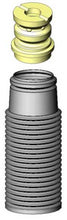 Carica l&#39;immagine nel visualizzatore di Gallery, KYB Shocks &amp; Struts Strut Boots Rear BMW 320 Series 1977-83 VOLKSWAGEN Jetta 1980-84 VOLKSWAGEN Rabb