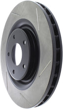 गैलरी व्यूवर में इमेज लोड करें, StopTech Power Slot 06-08 Cadillac XLR/XLR-V / 06-10 Chevy Corvette (Z51) Front Left Slotted Rotor