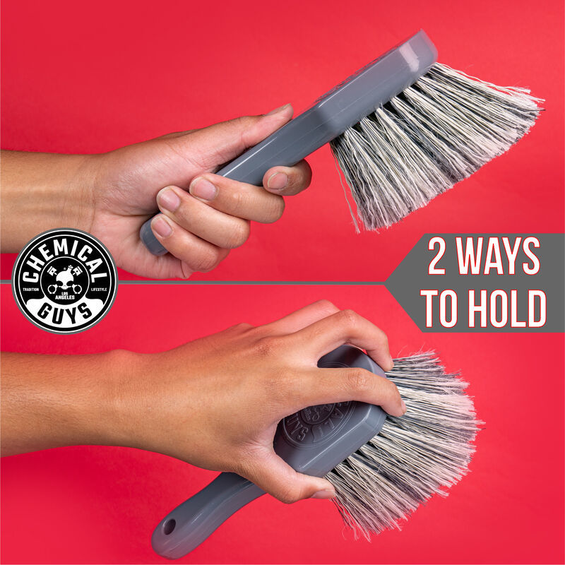 Chemical Guys Wheel Works Wheel & Body Brush - Single