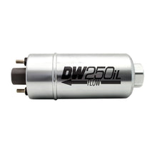 Laden Sie das Bild in den Galerie-Viewer, DeatschWerks 250LPH In-Line External Fuel Pump w/ Mounting Brackets