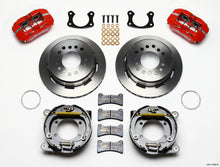 Carica l&#39;immagine nel visualizzatore di Gallery, Wilwood Dynapro Low-Profile 11.00in P-Brake Kit - Red New Big Ford 2.50in Offset