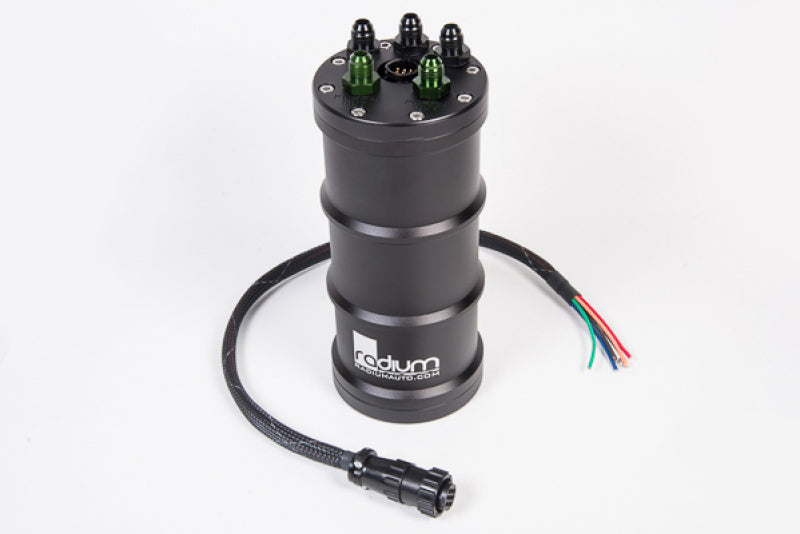 Radium Engineering Single Brushless Ti E5LM Fuel Surge Tank (Pump Not Incl)