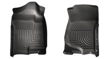 Charger l'image dans la galerie, Husky Liners 07-14 Cadillac Escalade ESV/EXT Weatherbeater Black Front Floor Liners
