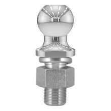 Load image into Gallery viewer, Curt 2in Trailer Ball (1-1/4in x 2-5/8in Shank 10000lbs Chrome Packaged)