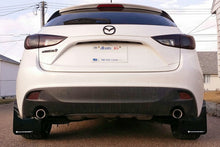 Load image into Gallery viewer, Rally Armor 2014+ Mazda3/Mazdaspeed3 UR Black Mud Flap w/ Red Logo
