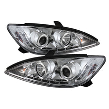 Carica l&#39;immagine nel visualizzatore di Gallery, Spyder Toyota Camry 02-06 Projector Headlights DRL Chrome High H1 Low H1 PRO-YD-TCAM02-DRL-C