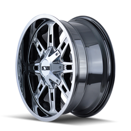 ION Type 184 20x9 / 5x127 BP / 18mm Offset / 87mm Hub Chrome Wheel