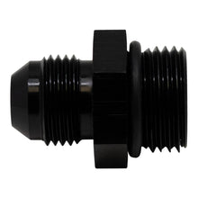गैलरी व्यूवर में इमेज लोड करें, DeatschWerks 10AN ORB Male to 8AN Male Flare Adapter (Incl O-Ring) - Anodized Matte Black