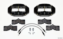गैलरी व्यूवर में इमेज लोड करें, Wilwood D8-6 Front Caliper Kit Black Corvette C2 / C3 65-82
