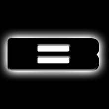 Carica l'immagine nel visualizzatore di Gallery, ORACLE Lighting Universal Illuminated LED Letter Badges - Matte Black Surface Finish - B