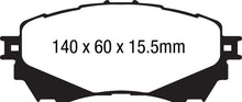 Laden Sie das Bild in den Galerie-Viewer, EBC 14+ Mazda 6 2.5 Greenstuff Front Brake Pads