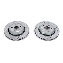 Carica l&#39;immagine nel visualizzatore di Gallery, Power Stop 18-19 Dodge Durango Rear Evolution Drilled &amp; Slotted Rotors - Pair