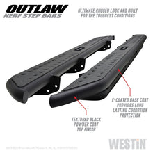 गैलरी व्यूवर में इमेज लोड करें, Westin 2019 Chevrolet/GMC Silverado/Sierro Crew Cab Outlaw Nerf Step Bars