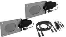 Laden Sie das Bild in den Galerie-Viewer, QTP Bolt-On QTEC Dual Low Profile Oval Electric Cutout Valves - Pair