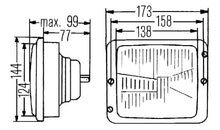 Charger l&#39;image dans la galerie, Hella Headlamp ES FAPO 1AA