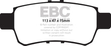 गैलरी व्यूवर में इमेज लोड करें, EBC 2005-2010 Honda Odyssey 3.5L Bluestuff Rear Brake Pads
