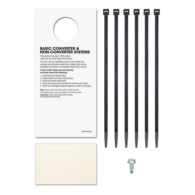 Curt 18-18 GMC Terrain Custom Wiring Connector (4-Way Flat Output)