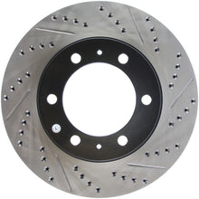 Charger l&#39;image dans la galerie, StopTech 07-08 Toyota FJ Cruiser / 05-08 Tacoma (6 lug) / 03-08 4 Runner (319mm disc) SportStop Slo