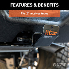 Carica l&#39;immagine nel visualizzatore di Gallery, Curt Hitch-Mounted Skid Shield (Fits 2in Receiver)