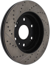 Cargar imagen en el visor de la galería, StopTech 05-10 GMC Sierra 1500 (w Rear Drum) / 07-09 GMC Yukon Front Right Slotted &amp; Drilled Rotor