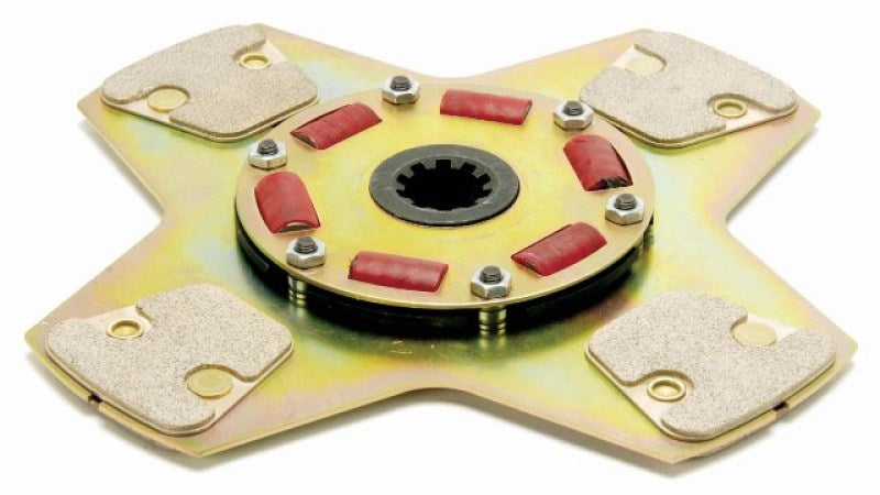 McLeod Disc Racing Only Sprung Hub Flat 4 Paddle 10.5in X 1-1/8 X 26 Spl
