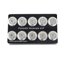 गैलरी व्यूवर में इमेज लोड करें, NRG Fender Washer Kit w/Rivets For Plastic (Silver) - Set of 10