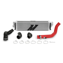 Carica l'immagine nel visualizzatore di Gallery, Mishimoto 2017+ Honda Civic Type R Intercooler Kit - Silver Intercooler Red Piping
