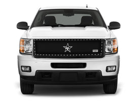 RBP NDX Series All Black Grille 11-14 Chevy Silverado 2500/3500
